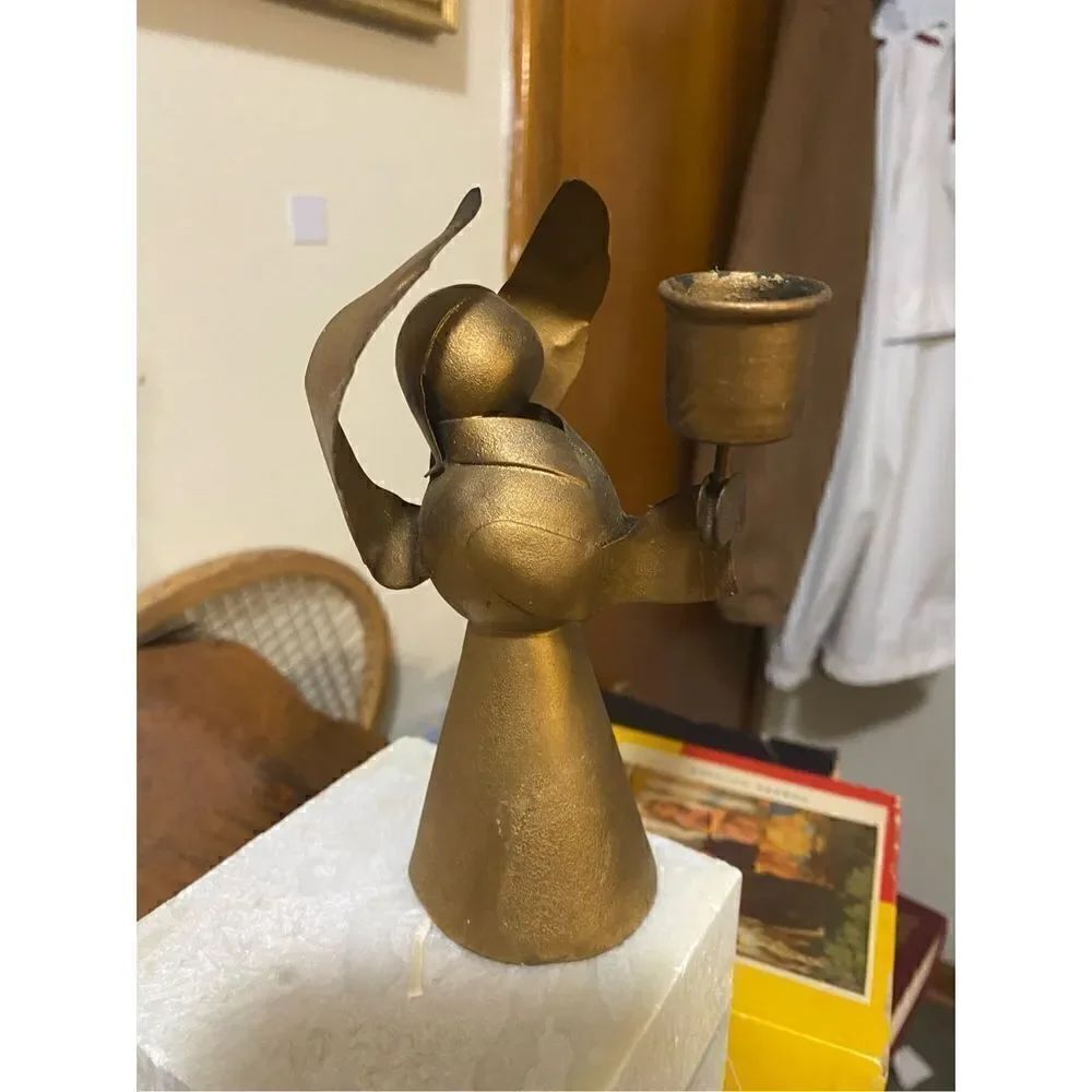 Vintage Angel candle holder